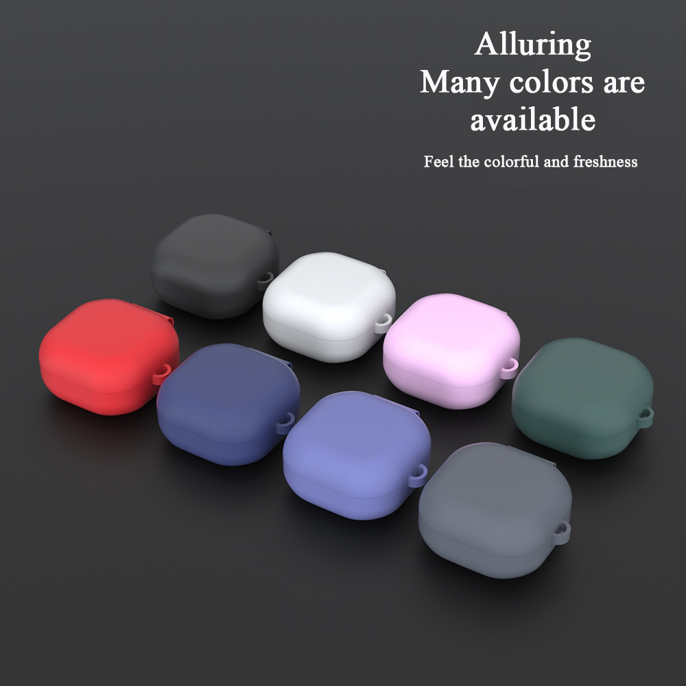 Soft Case Silikon Cover Belakang Dengan Kait Untuk Samsung Galaxy Buds Live 5a