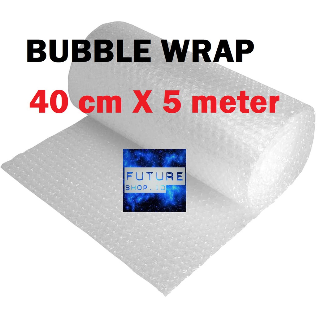 

Plastik Bubble Wrap ukuran 40 cm x 5 meter KUALITAS PACKING BIRU