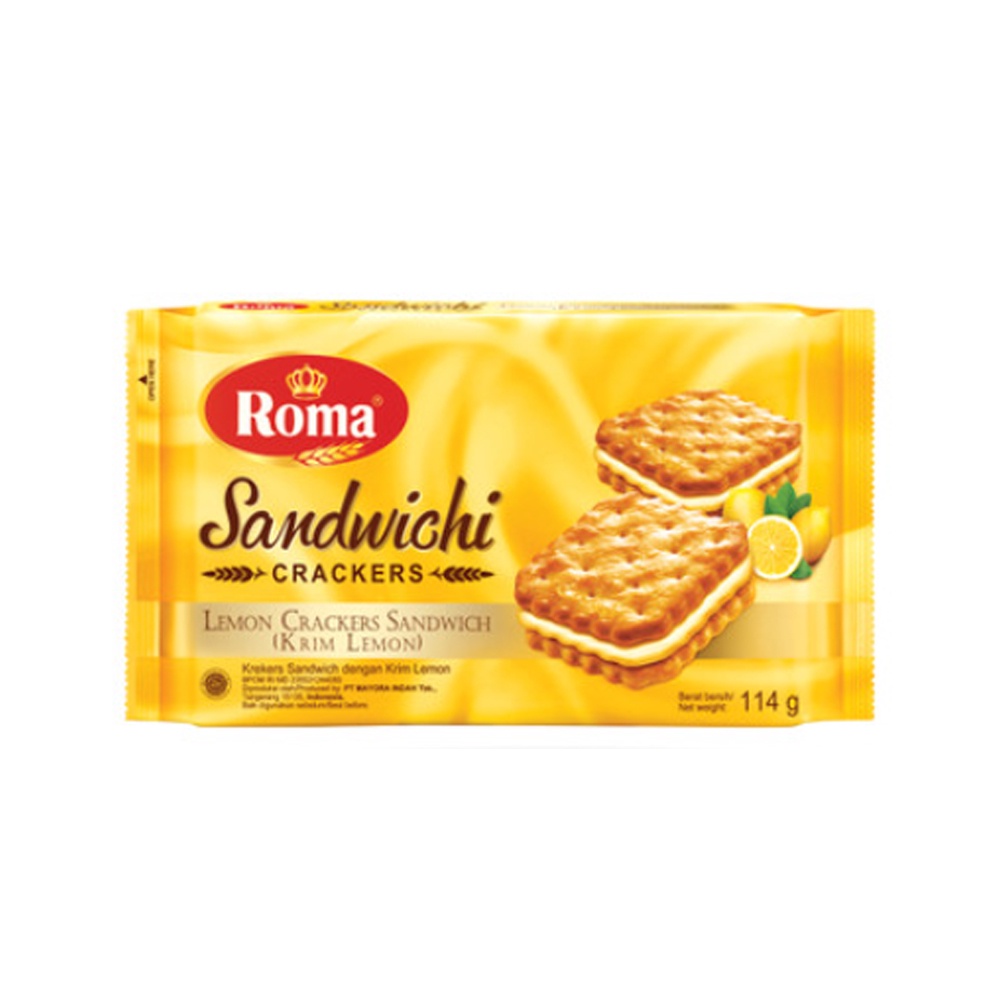 

Roma Sandwich Lemon 114gr