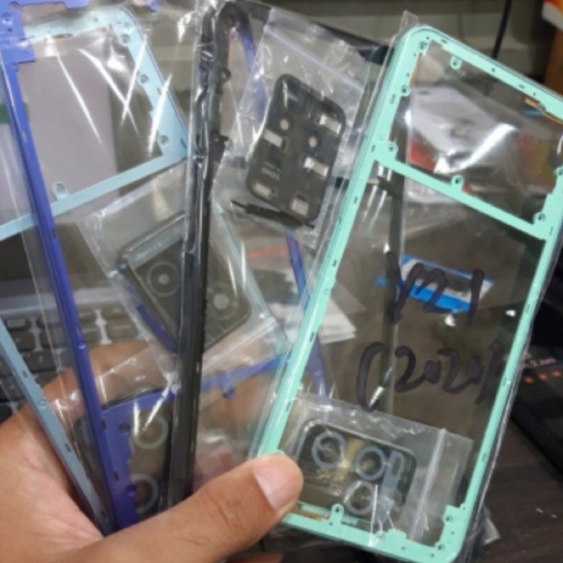 Bezel Bazel Tutup Mesin Tulang Tengah VIVO Y21S Y21 2020 Y21 2021