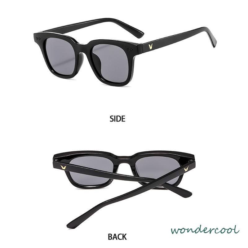 1 Pcs Korea Kacamata Hitam Wanita Kacamata Anti Radiasi Blueray Warna Permen Uniseks Sunglasses-Won