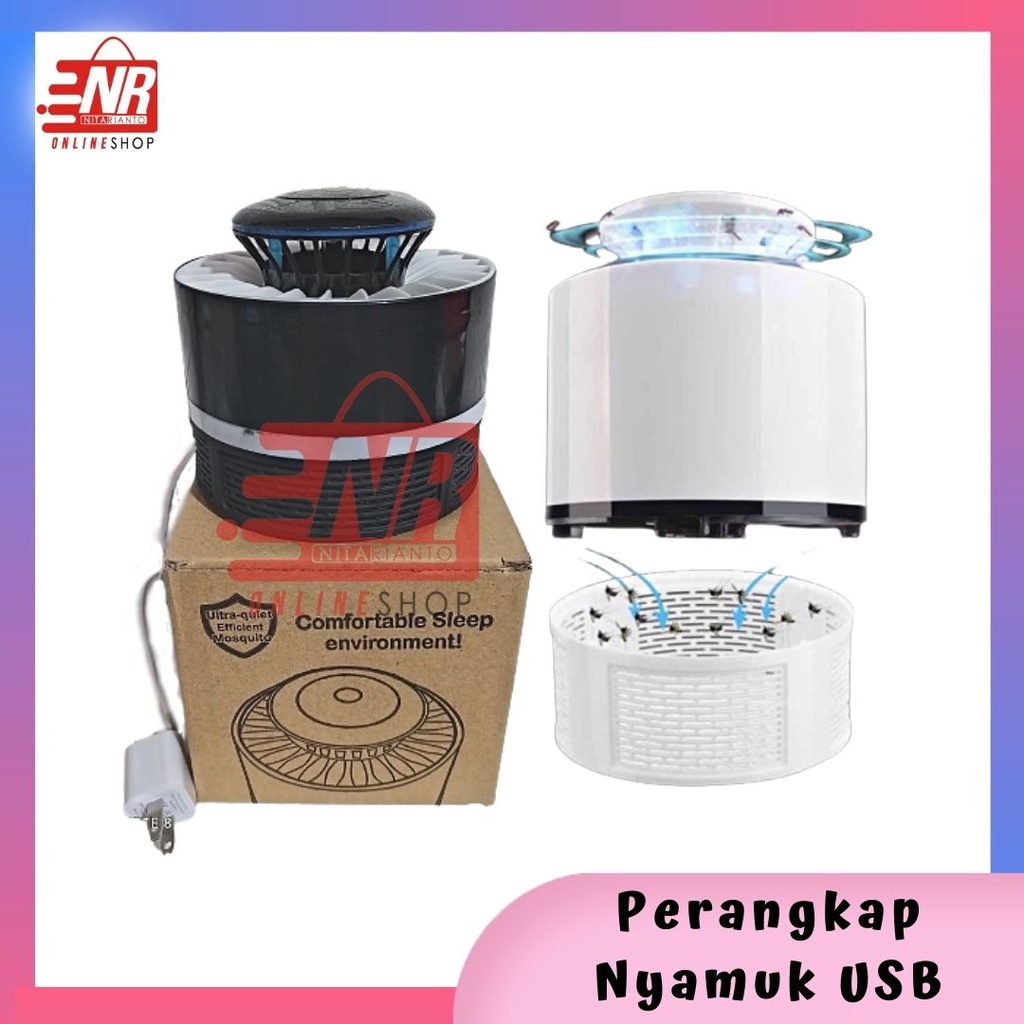 Perangkap Nyamuk USB / Lampu Nyamuk LED / Perangkap Nyamuk / Mosquito Killer