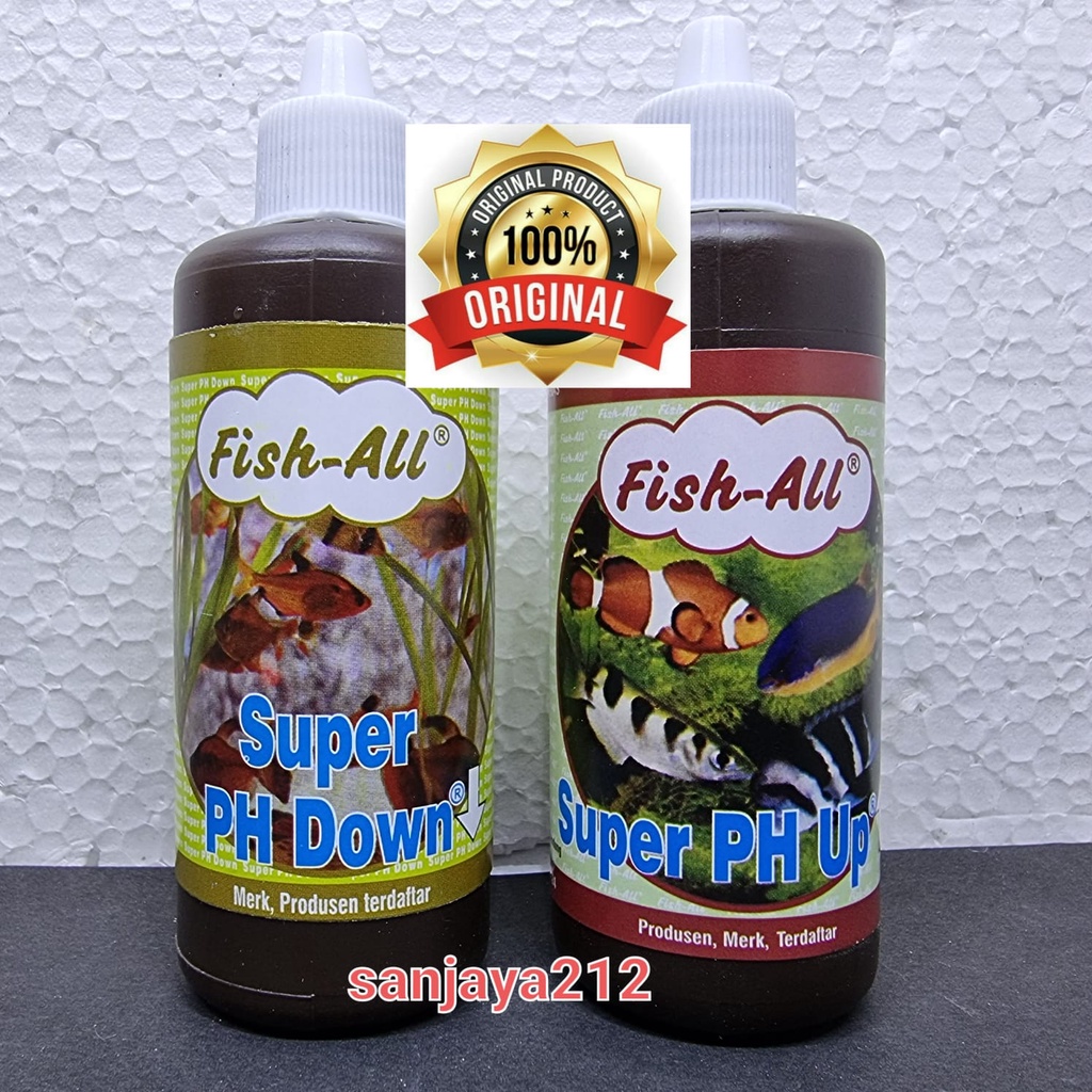 Obat FISH ALL PH Up PH Down
