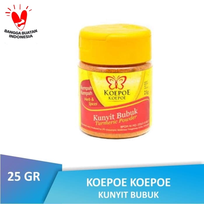 

vs2011bd Btl Koepoe Koepoe Kunyit Bubuk 25Gr | Turmeric Powder Kupu Kupu Fsfs201