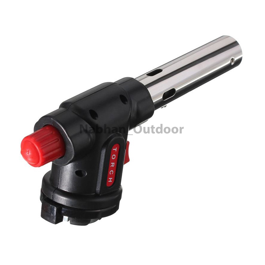 Firetric Kepala Gas - Black - Flame gun - Gas Butane Torch