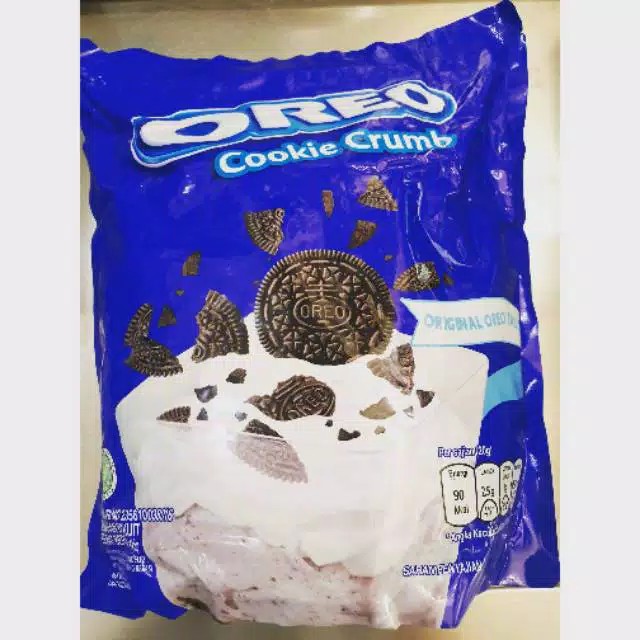 

Oreo Cookie Crumb Original 1KG Hancur remuk Kasar