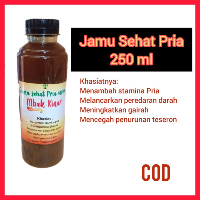 

Minuman tradisional/minuman kesehatan Khusus Pria Mbak Kinar