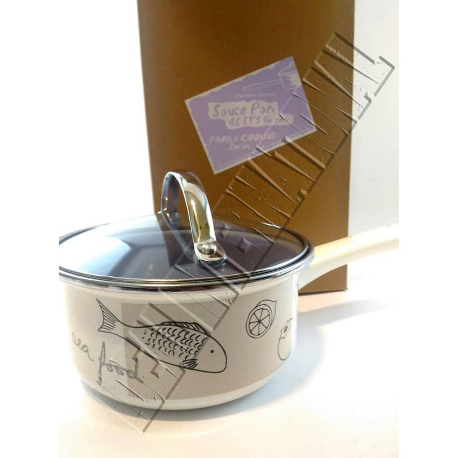 (READY COD) CHEFINA family cooking SAUCEPAN panci susu 16 CM BERGARANSI