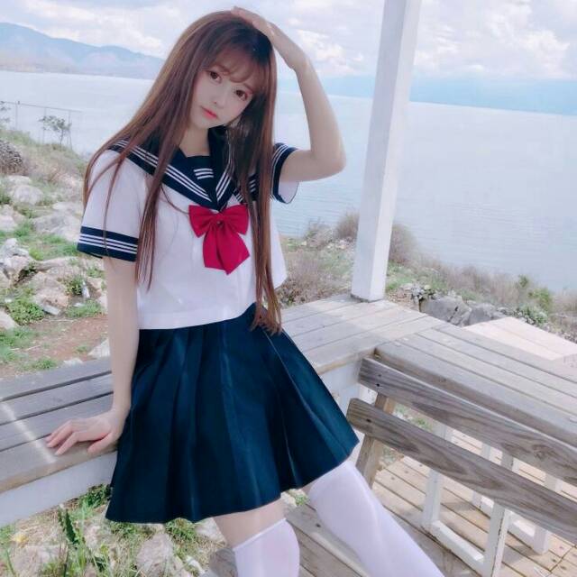 Seifuku By KYUKYU (Ky004) High Quality REAL PIC-Japan Korean uniform cosplay seragam sekolah Jepang