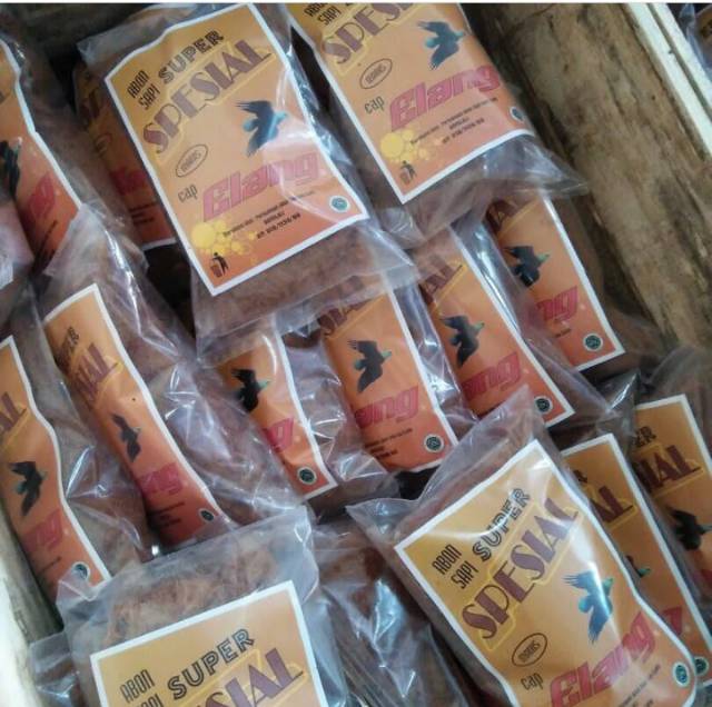 abon sapi premium spesial cap elang 250gr