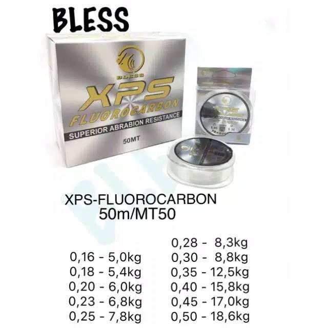 Senar XPS fluorocarbon 50m