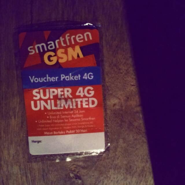 Voucher unlimited Smartfren