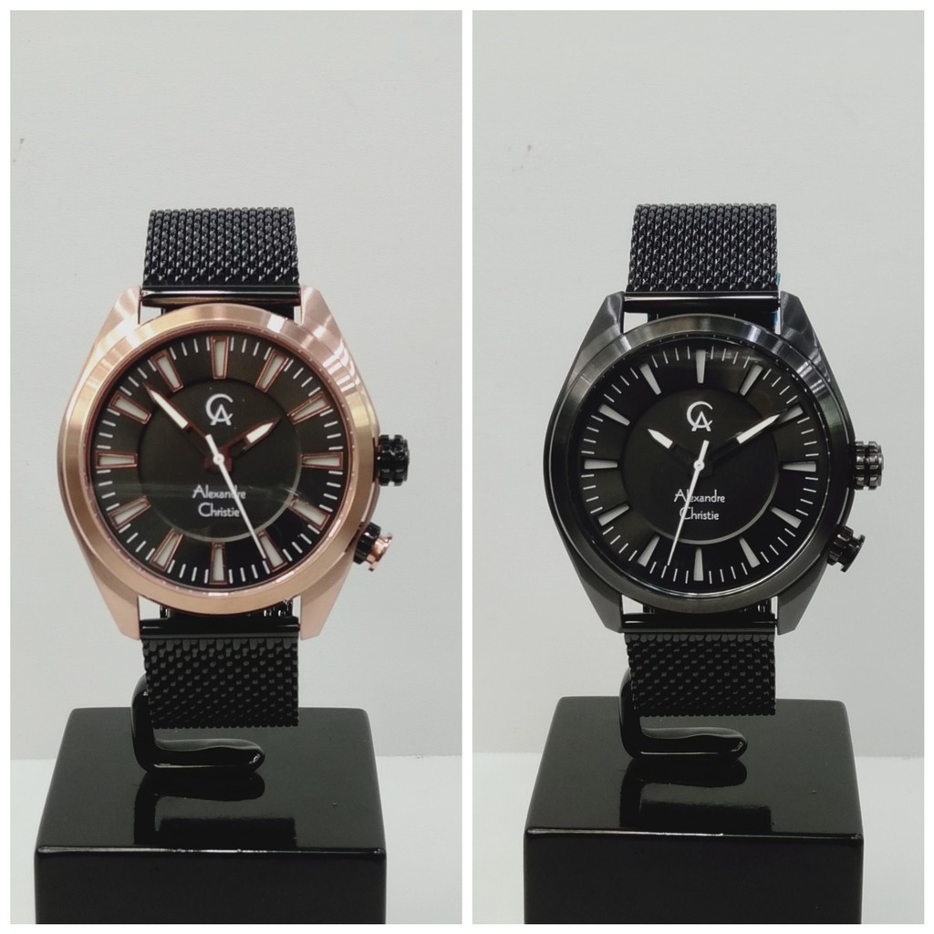 JAM TANGAN PRIA ALEXANDRE CHRISTIE 8630 AC8630 STAINLESS STEEL ORIGINAL GARANSI 1 TAHUN