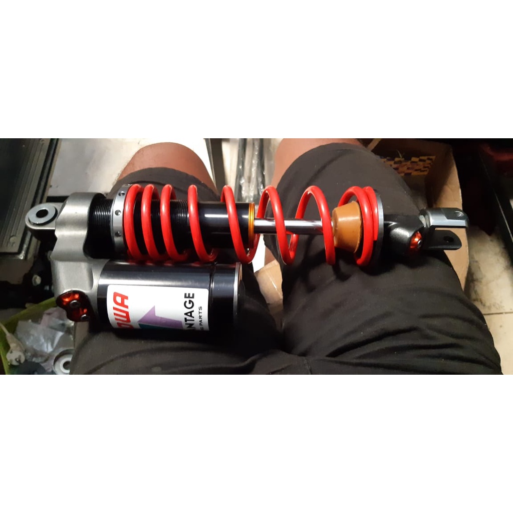 SKOK SHOCK SHOWA MATIC MERAH TABUNG ATAS