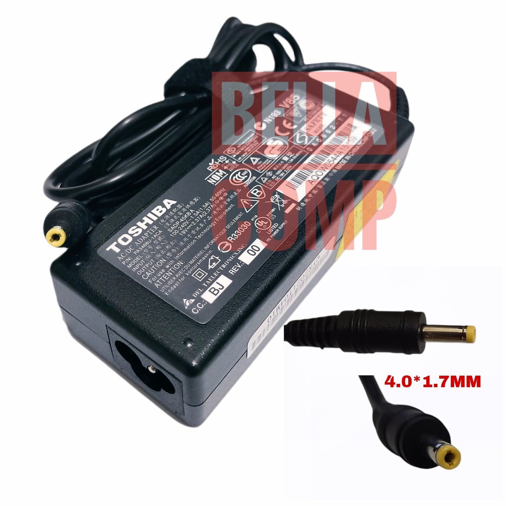 19V 2.37A 45W adapter PA5072A-1ACA PA5072U-1ACA laptop charger Toshiba Portege Z10 Z10T Z15T Z20T Z2