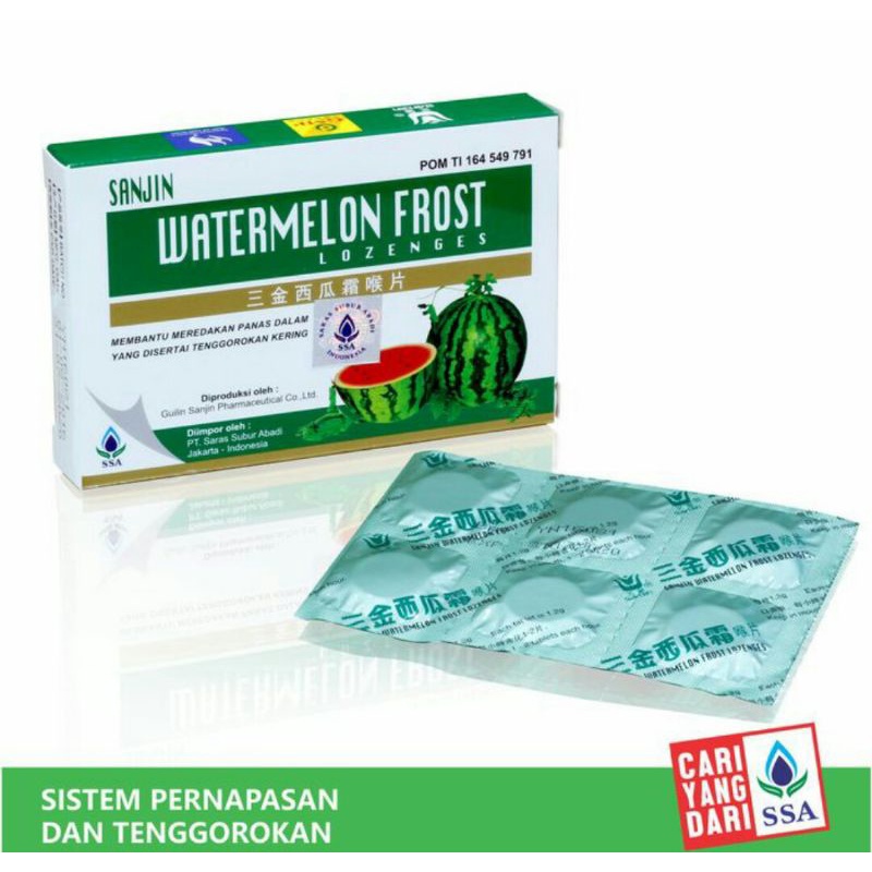 

SANJIN WATERMELON FROST LOZENGES