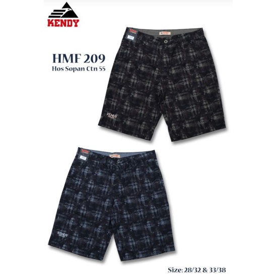 KENDY Celana Pendek Pria Kendi Motif Printing Distro Original Pinggang Karet dan Pinggang Kancing Celana Chino Premium Cinos Chinos Kanvas Santai Ukuran Standar Jumbo Super Jumbo Nomer 40 42 44