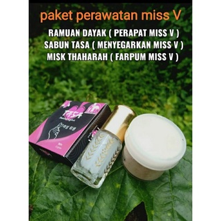Image of Ramuan dayak + misk thahara & sabun tasa (PAKET PERAWATAN MISS V) BPOM