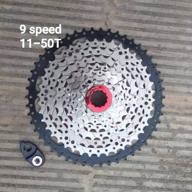 Sprocket Bolany 9 Speed 11 - 50T Rasa 10 11 Speed