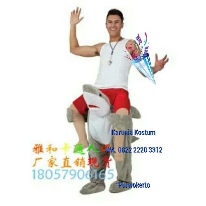 KOSTUM DI GENDONG BONEKA LUCU UNTUK DEWASA REMAJA