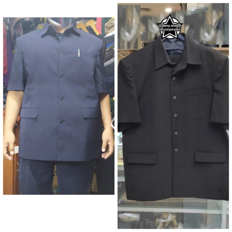 Baju safari psh pak guru pak lurah pak security