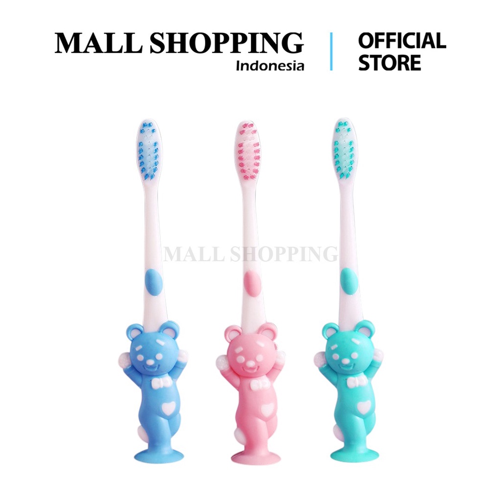 Sikat Gigi Anak 1 Pack Isi 4 Pcs Sikat Gigi Karakter Lucu Multi Colour Tootbrush MALL SHOPPING