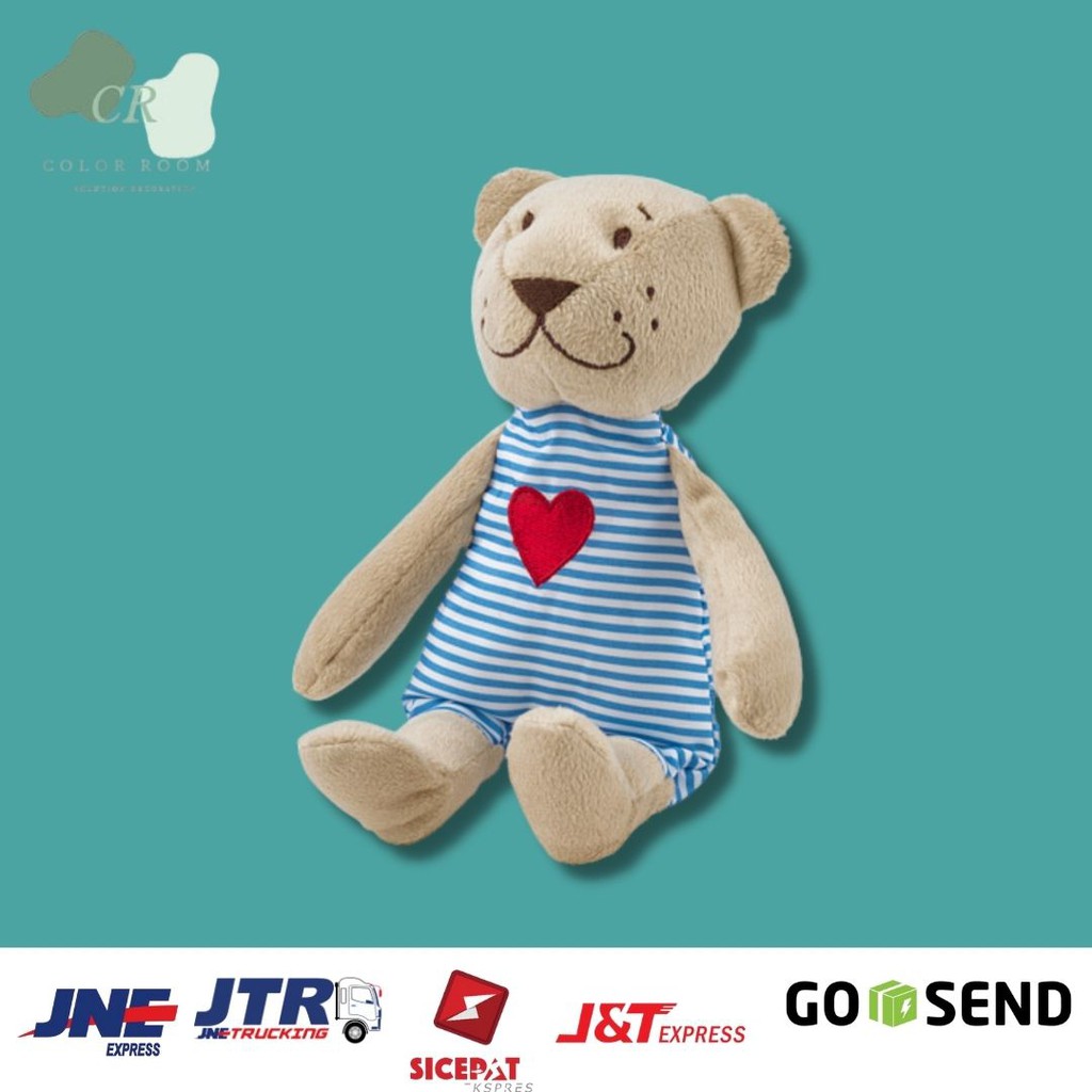 Boneka beruang mini/ boneka bayi/mainan anak, krem, 21 cm