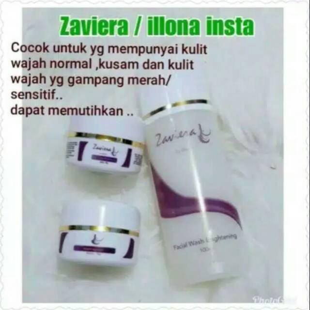 Zaviera glowing instawhite