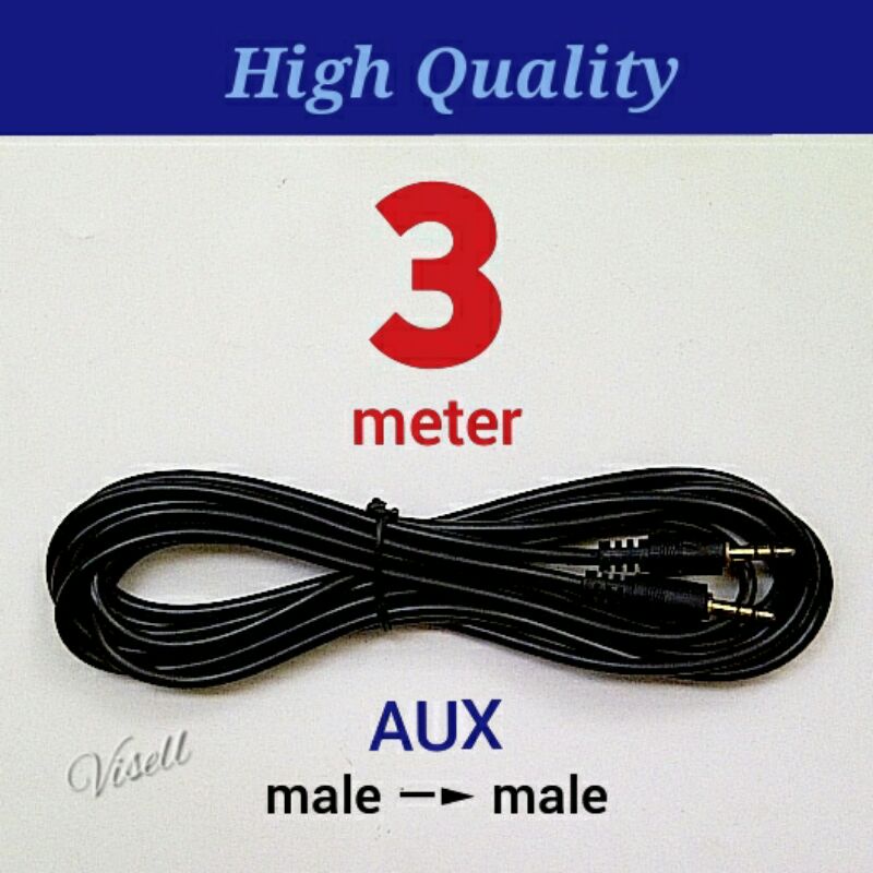 AUX Audio Cable / Kabel Speaker - Panjang