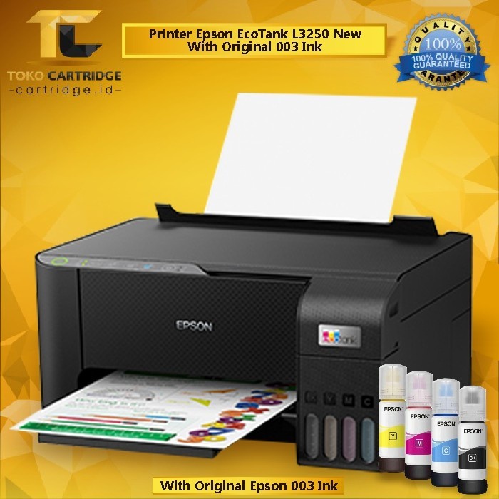 Epson EcoTank L3250 A4 Wi-Fi All-in-One Ink Tank Printer With 003 CMYK