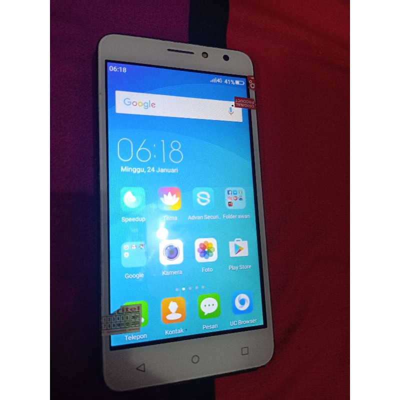HP Bekas Murah Android Handphone Advan S5E 4G Nyala Normal minus tutup jelek