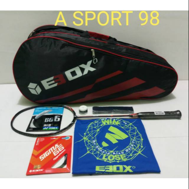 RAKET BADMINTON ORIGINAL EBOX NITRO 28 WISH