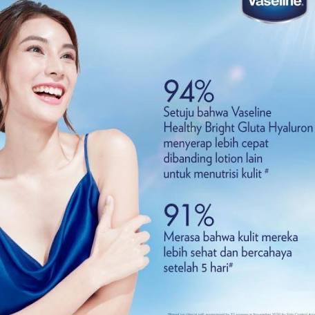 300ml VASELINE GLUTA HYA ORI THAILAND DEWY RADIANCE