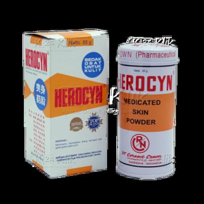 Herocyn Obat Bedak Untuk Kulit 85 Gr Shopee Indonesia