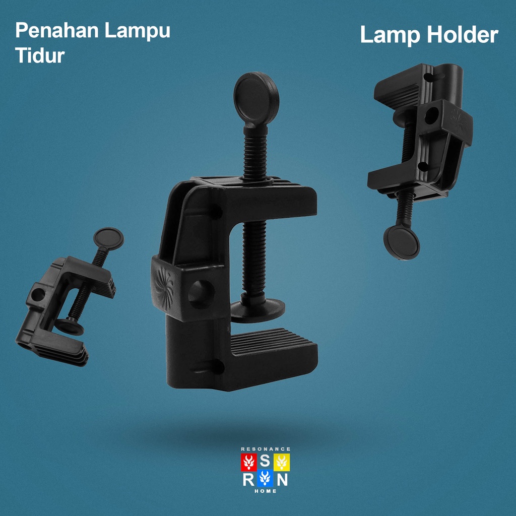 Penahan Lampu Tidur / Lamp Holder Jepit | Resonance Home