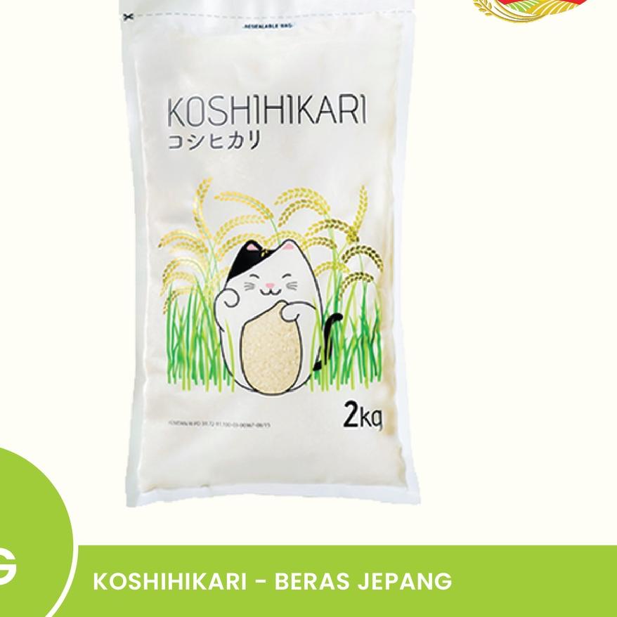 

New - Koshihikari Beras Jepang 2KG