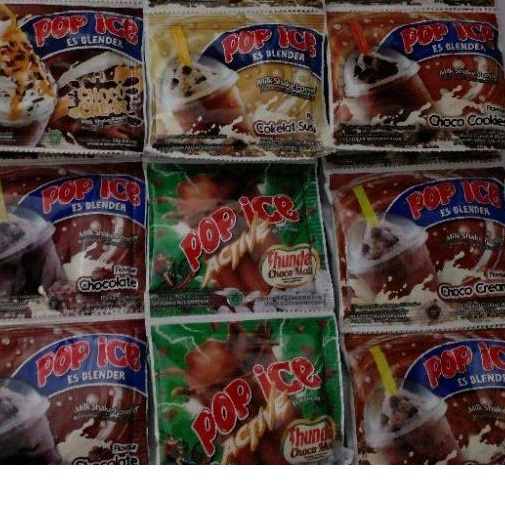 

Pop Ice chocolate series renteng @ 25gr