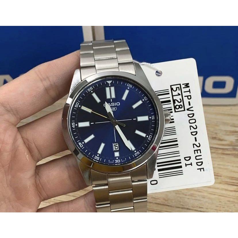 Jam Tangan Casio Pria Analog / MTP-VDO2D-1Eudf/ MTP-VDO2D-2Eudf/ MTP-VDO2G-9Eudf/  MTP-VDO2D-5Eudf Original