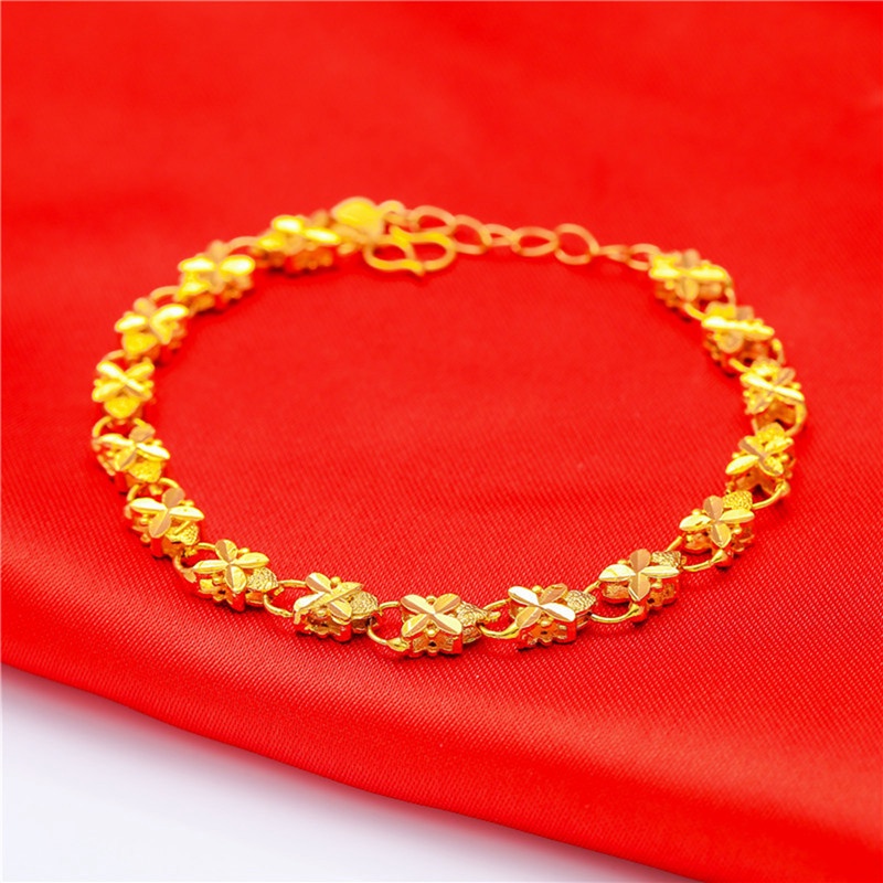 Alloy Gelang Tangan Lapis Bangkok Untuk Wanita