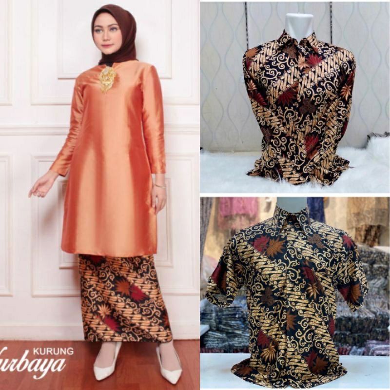 KEBAYA KURUNG COUPLE // BAJU KURUNG // KEBAYA KURUNG // SERAGAM