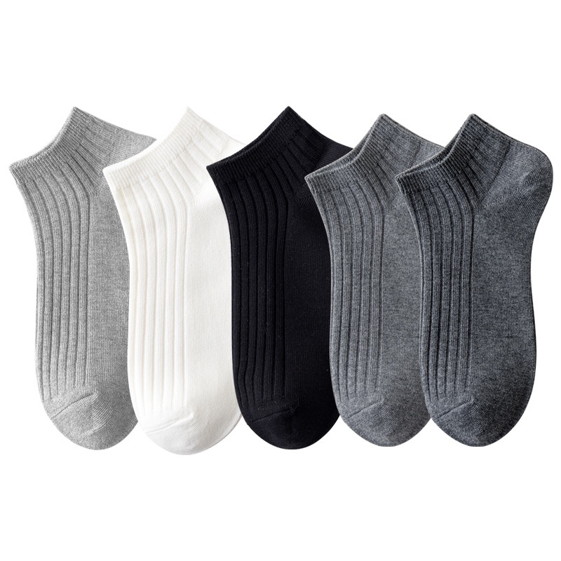 【New】FRS HOME Kaus kaki murah pria kaus kaki perahu musim semi dan musim panas berkualitas tinggi ka