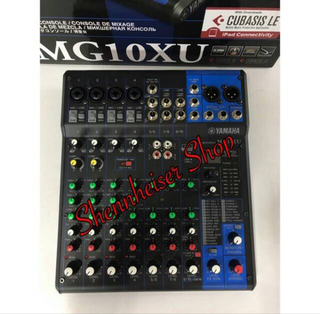 Mixer Yamaha Mg 10 Xu Original Garansi Resmi Yamaha Indonesia Shopee Indonesia