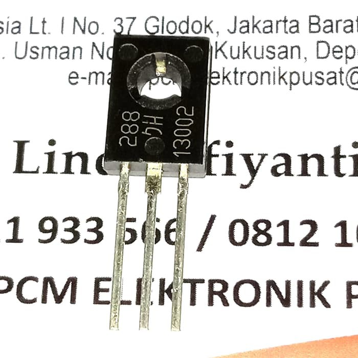 New Transistor MJE 13002 besar