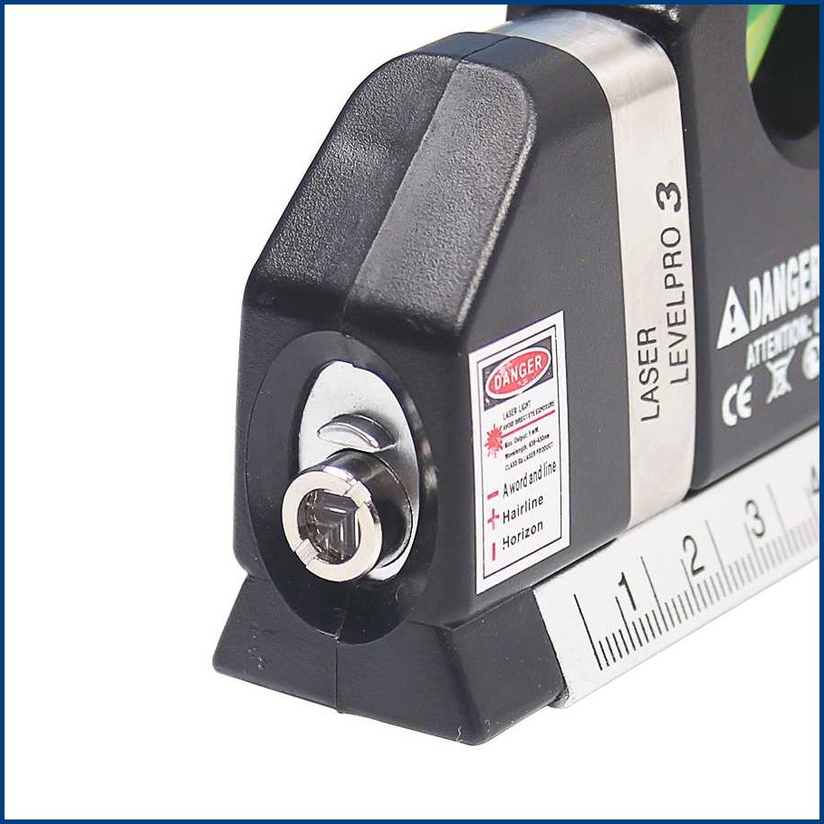 Waterpass Laser Meteran Penggaris Fixit Level Pro 3 - Taffware