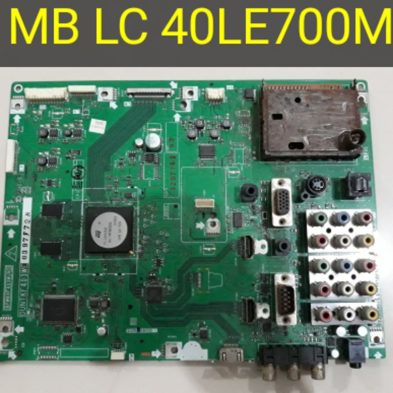 MB MAINBOARD BOARD TV LCD SHARP LC 40LE700M