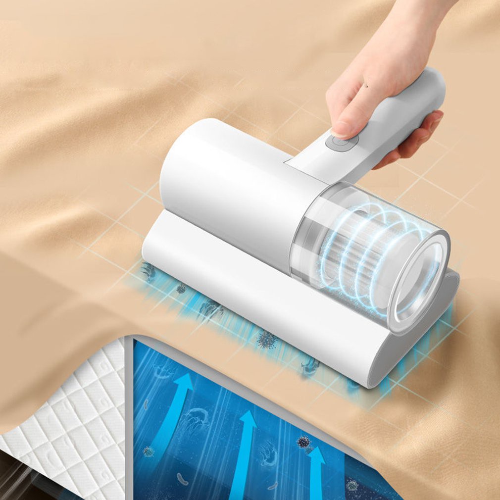 Mesin Penghilang Tungau Genggam Vacuum Cleaner UV 10KA Alat Penghilang Tungau Ranjang Putih Wireless Mite Remover Cleaning Machine