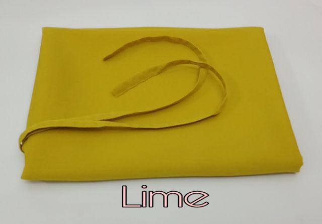 PASHMINA TALI / PASHMINA DIAMOND 175x75-Lime