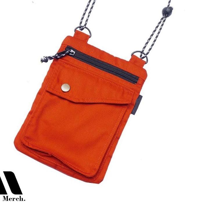 Import Terbaik Tas Hp mini selempang gantung leher hanging wallet tempat kartu atm minor polos HP05