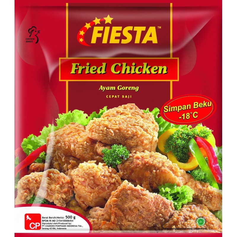 

FIESTA FRIED CHICKEN 500gr HALAL FOOD