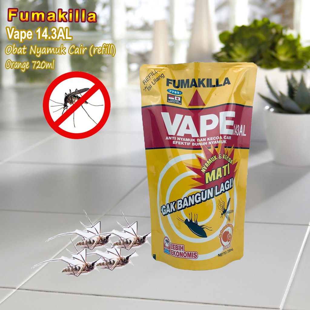 Fumakila / Vape 1.43AL / Orange / 720ml